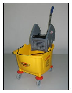 CUBO INDUSTRIAL CON PRENSA TIPO CREMALLERA - PROFUL