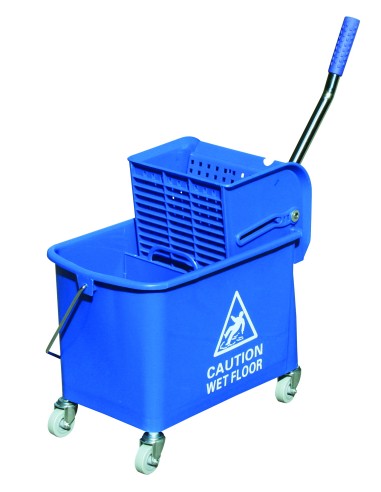 CUBO CON RUEDAS, 20 LTS. CAPACIDAD - PROFUL