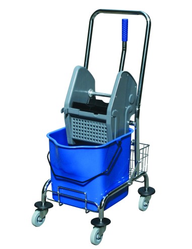 CARRO METÁLICO CON CUBO 25 lts. - PROFUL